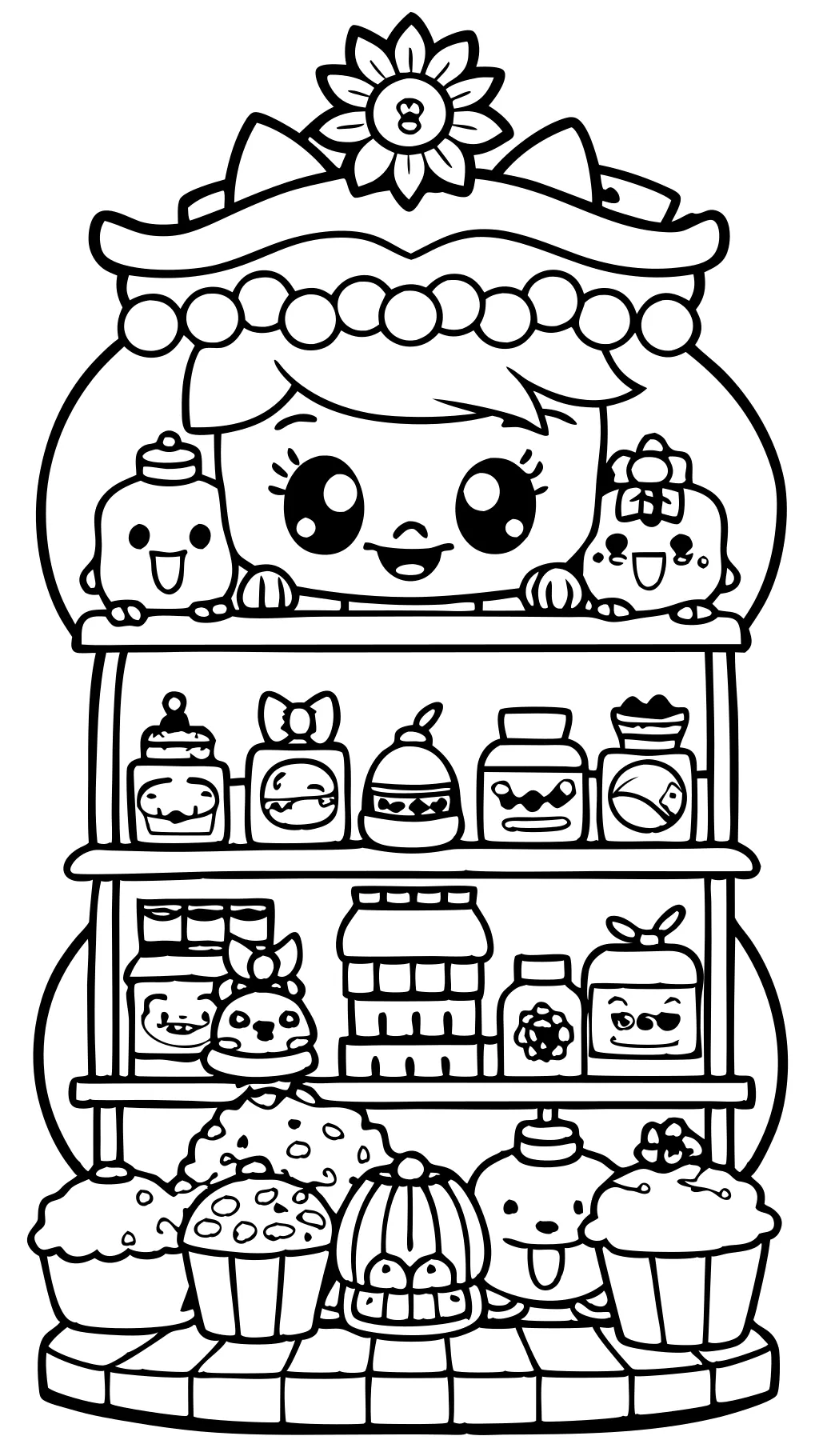 shopkin coloring pages